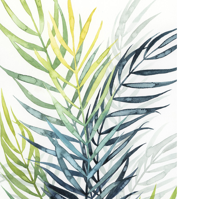 palm leaf watercolor 02