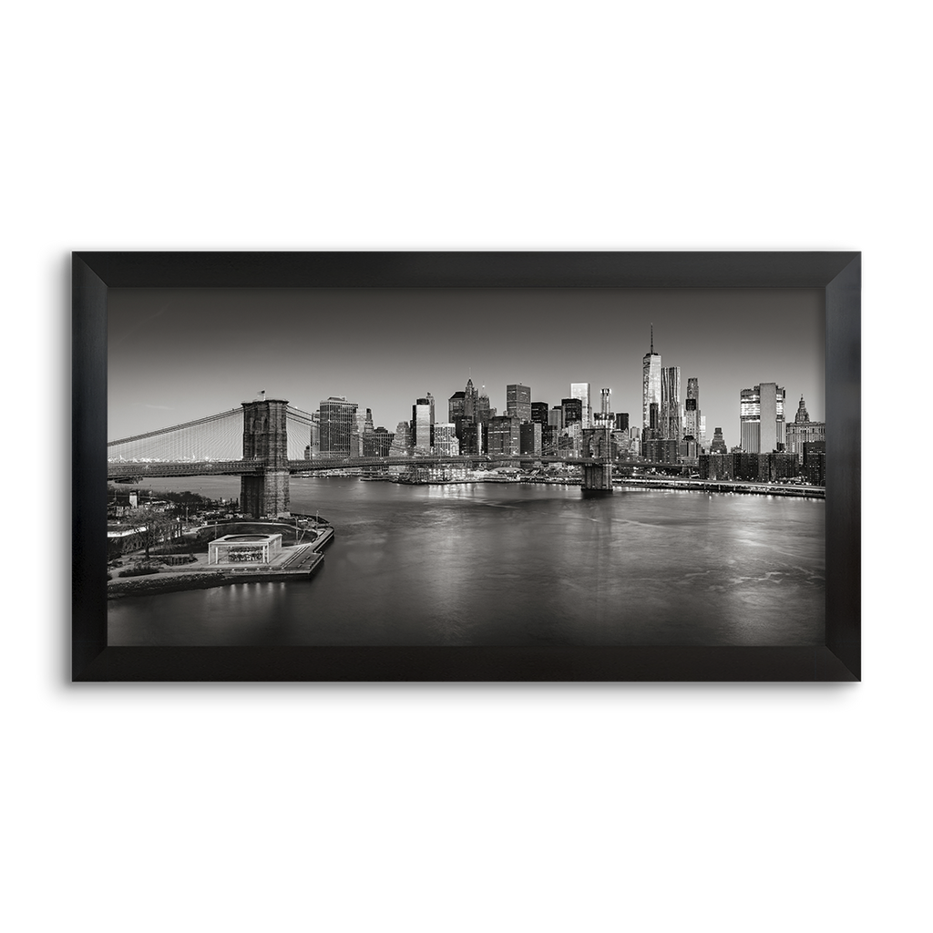 cityscape new york ~ brooklyn bridge skyline