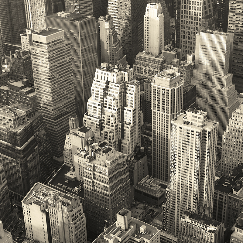 cityscape new york ~ aerial skyscrapers