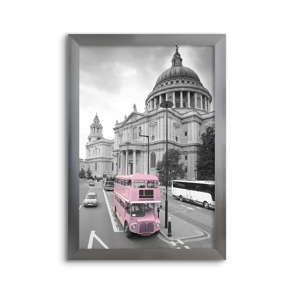 cityscape grey & pink ~ st. paul's ~ london