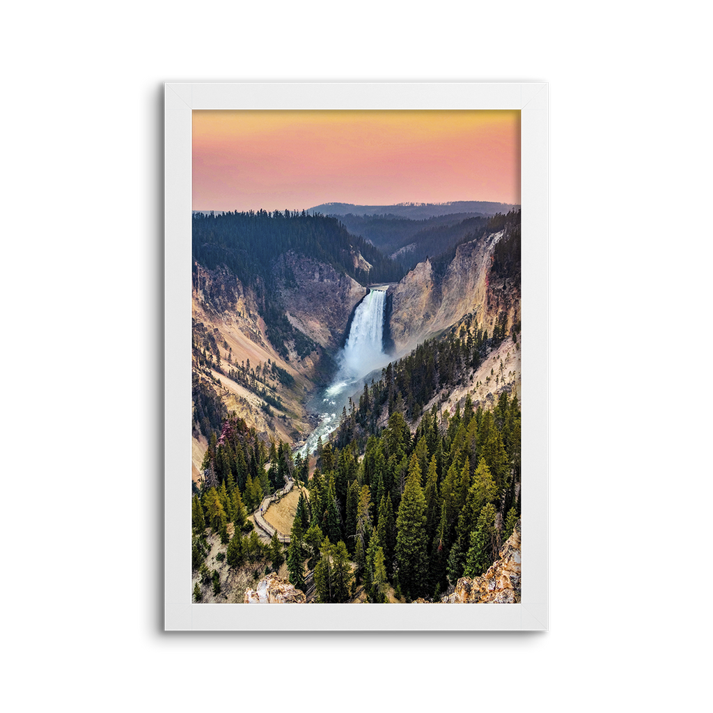 national parks ~ yellowstone falls